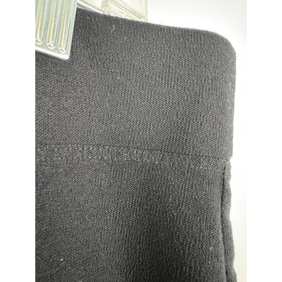 Eileen Fisher Stretch Pants Black Straight Leg Pull On USA MADE - Picture 3 of 10